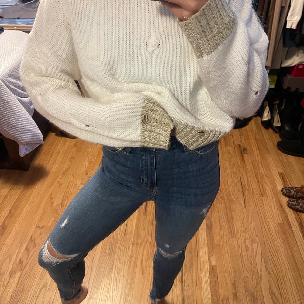 Altar'd State High Rise Blue Jeans